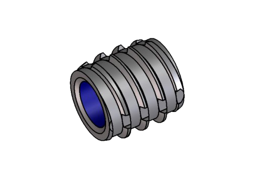 Threaded insert self-tapping image